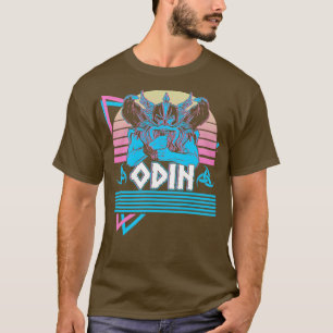 T-shirt Odin Viking Norse Dieu Valhalla Asgard Norse Mytho