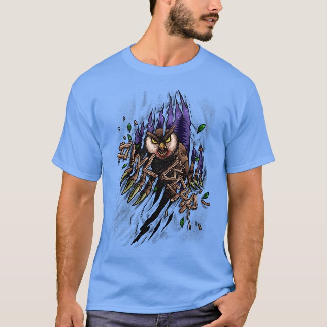 T-shirt Odyssée de l'Otarier : rugir dans le royaume de Fa (Devant)