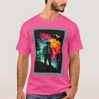 T-shirt Odyssée interstellaire Exploration d'astronautes d