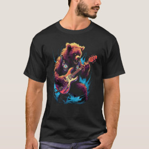T-shirt Oear Rocker Jouer Rock Guitare