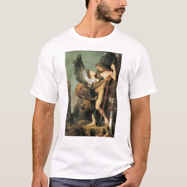T-shirt "Oedipe et le Sphinx (Devant)