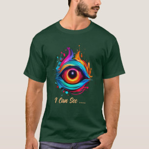 T-shirt OEil créatif