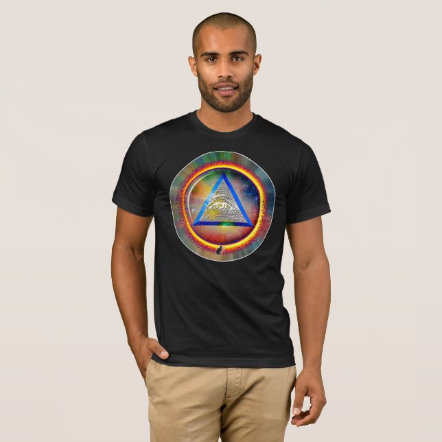T-shirt Œil de la Providence (Devant entier)