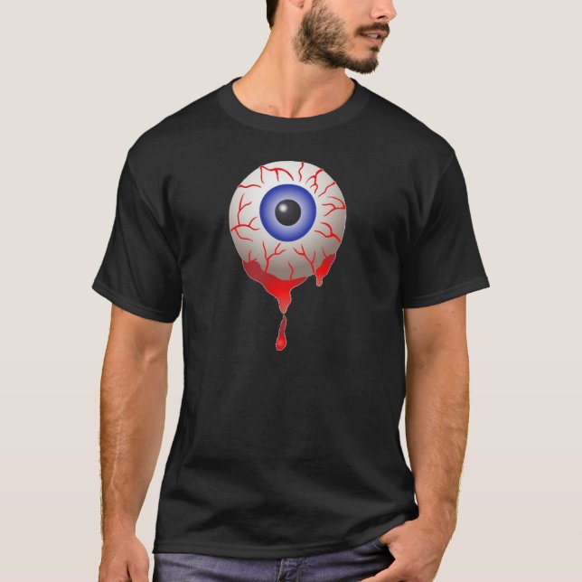 T-shirt Oeil de tir de sang (Devant)