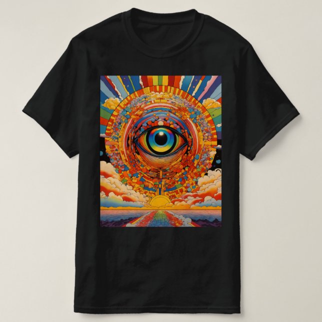 T-shirt Oeil espion (Design devant)