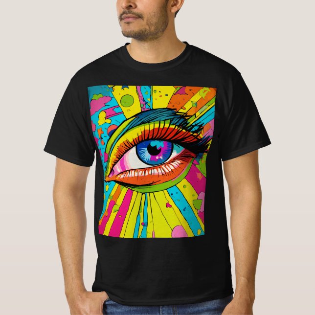 T-shirt Oeil espion (Devant)
