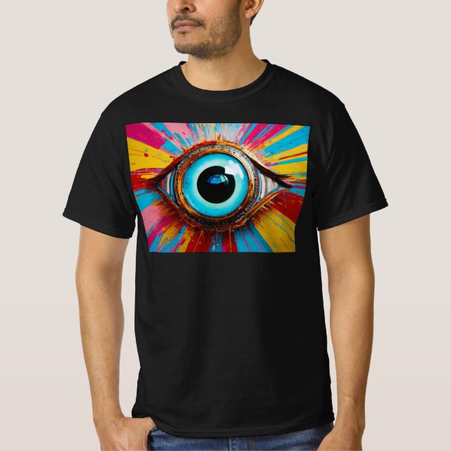 T-shirt Oeil espion (Devant)