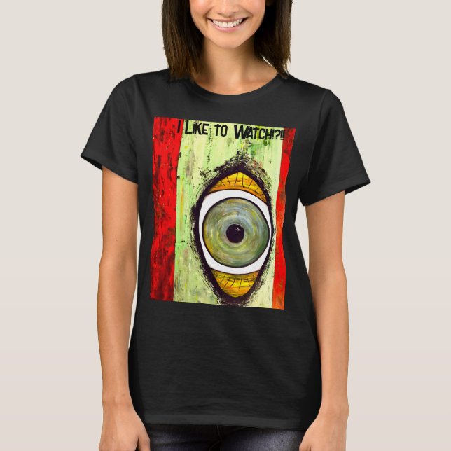 T-shirt Oeil graphique Abstrait (Devant)