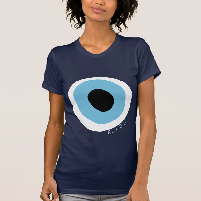 T-SHIRT OEIL MAUVAIS (Devant)