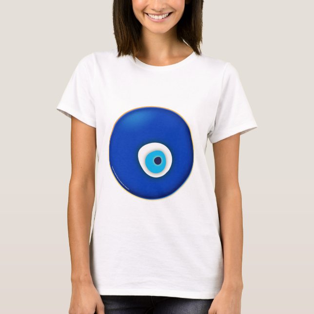 T-shirt Oeil mauvais, symbole de la protection (Devant)