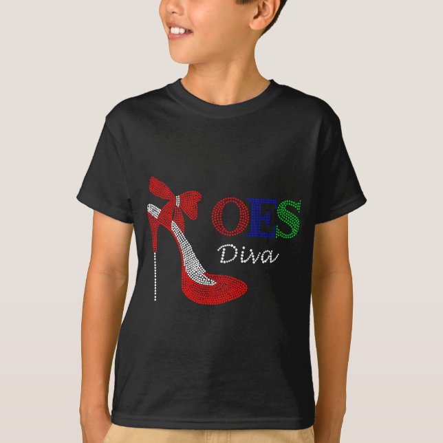 T-shirt OES Sistar Diva Ordre de l'Etoile Orientale Parent (Devant)
