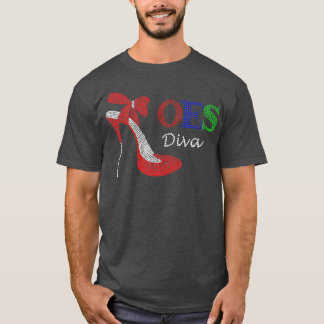 T-shirt OES Sistar Diva Ordre du jour des Etoiles oriental