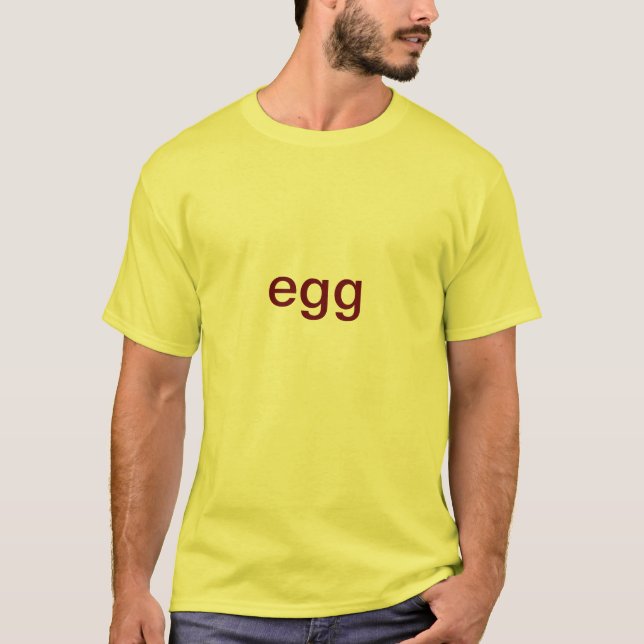 T-shirt oeuf (Devant)