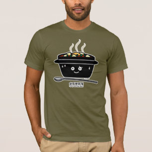 T-shirt Oeuf chaud de tofu à ragoût de jjigae doux épicés