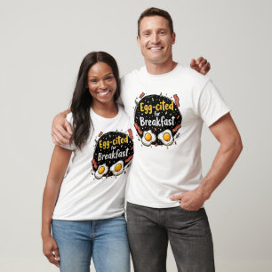 T-shirt Oeuf cité pour Breakfast Funny Foodie Pun Design