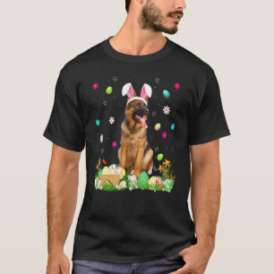 T-shirt Œuf de Pâques Chien Berger Allemand Drôle de Sunda