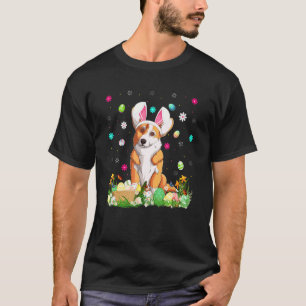T-shirt Œuf de Pâques Chien Corgi Drôle Dimanche de Pâques