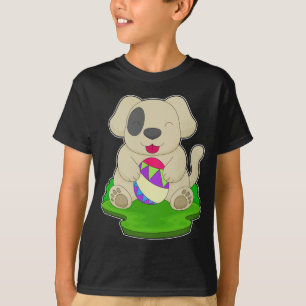 T-shirt OEuf de Pâques de chien