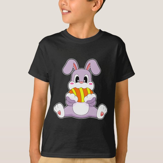 T-shirt OEuf de Pâques de Lapin (Devant)