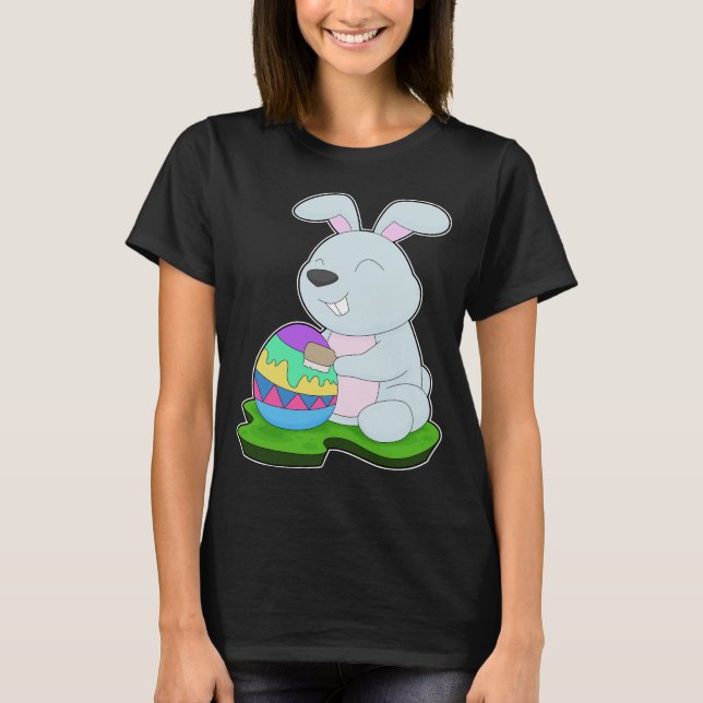 T-shirt OEuf de Pâques de Lapin (Devant)
