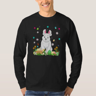 T-shirt Oeuf de Pâques Ours polaire amusant Dimanche de Pâ