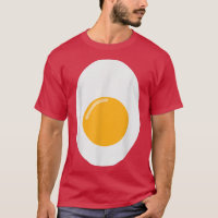 Oeuf frit Drôle Mignonne Costume d'Halloween Lazy