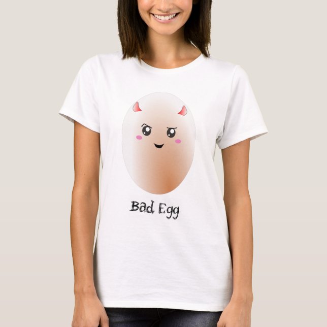 T-shirt Oeuf gâté mignon (Devant)