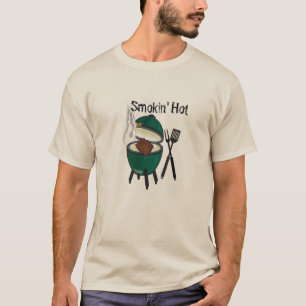 T-shirt Oeuf vert chaud de Smokin grand