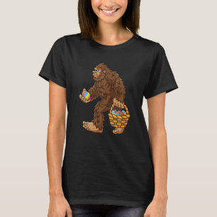 T-shirt Oeufs Bigfoot Jour de Pâques Garçons Filles Drôle 