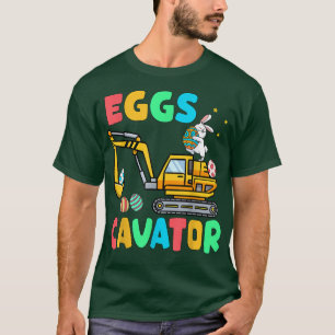 T-shirt Oeufs Cavateur Lapin de Pâques Ecavateur Enfants d