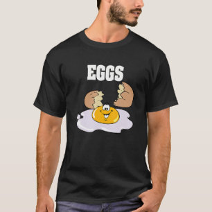 T-shirt Oeufs Couples Halloween Costume Bacon Oeufs