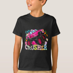 T-shirt Oeufs Croisés Fête de Pâques Monster Camion Enfant