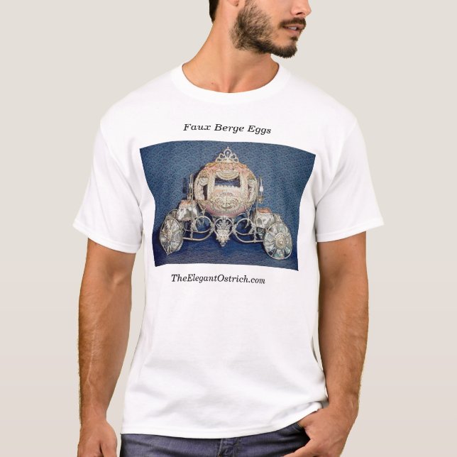 T-shirt Oeufs de Berge de Faux par Ostrich.com élégant (Devant)