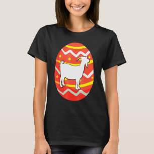 T-shirt OEufs de chèvre de Pâques Fermier mignonne aime