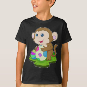T-shirt OEufs de Pâques de singe