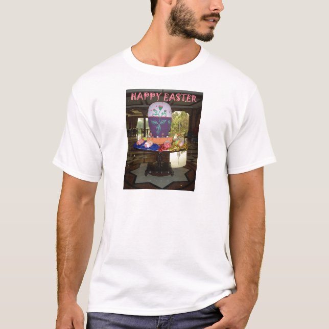 T-shirt OEufs de Pâques décorés (Devant)