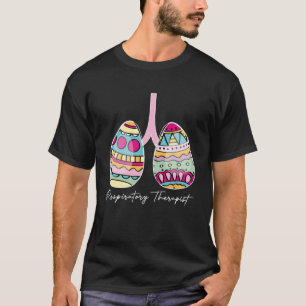 T-shirt OEufs de Pâques RT Thérapeute respiratoire Joyeux 
