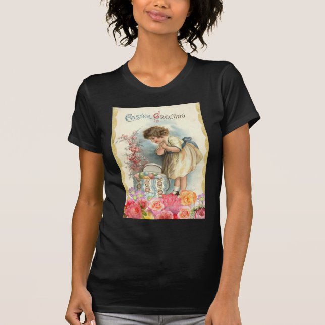 T-shirt oeufs de pâques victoriens (Devant)