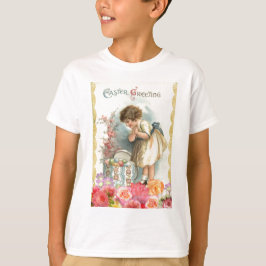 T-shirt oeufs de pâques victoriens