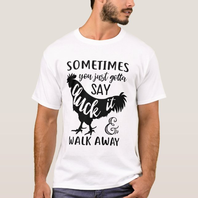 T-shirt Oeufs d'élevage de coqs d'Oeufs d'élevage de poule (Devant)