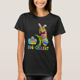 T-shirt Oeufs Eggcellent Chasseur de cellule Dinosaur Bunn
