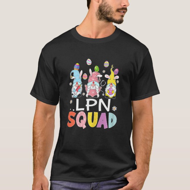 T-shirt Oeufs Lapin Lapin Gnome Lapin Lpn chasse N (Devant)