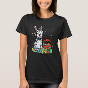 T-shirt Oeufs lapins dalmate de Pâques mignons Chien Homme