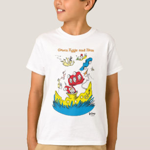 T-shirt Oeufs verts et jambon   Je Ne Les Aime Nulle Part