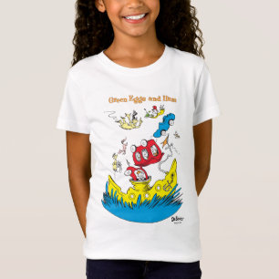 T-Shirt Oeufs verts et jambon  Je Ne Les Aime Nulle Part