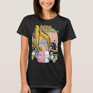 T-shirt OEufsCavator Joyeux Excavateur de Pâques Chasse OE