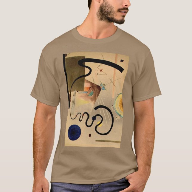 T-shirt Oeuvre Abstraite de Kandinsky (Devant)