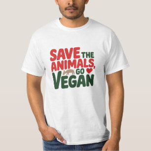 T-shirt Oeuvre artistique végétarienne à thème pour Li com