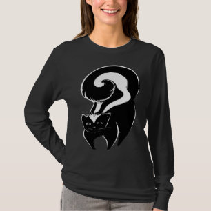 T-shirt Œuvre d'art amusante sur la nature de la mouffette