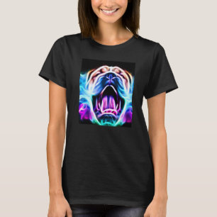 T-shirt oeuvre d'art de carlin mignon chiot carlin